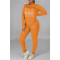 Large hot drill personality casual two-piece set
