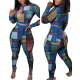 Two piece colorful printing set