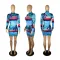 New sexy fashion dress graffiti print dress