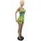 Sexy suspender backless women's one-piece suit