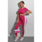 Casual stretch comfortable fabric suit