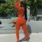 Sexy Deep V Long Sleeve Pants Set