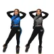 Printed panel fashionable sports casual two-piece set