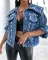 Loose studded coat