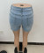 Stretch jeans shorts