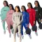 Fashion casual printed sports suit