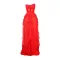 Mesh lace wrap dress