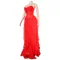 Mesh lace wrap dress