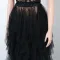 Mesh lace wrap dress