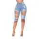 Stretch ripped jeans