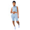 Top one-piece vest shorts sports suit