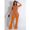 Spring 2023 new mesh patchwork jumpsuit in three colors