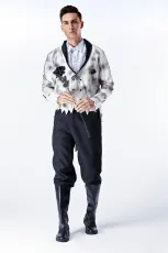 Halloween ghost bridegroom stage costume