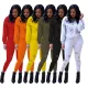 Neckline machine eye burn elastic movement two-piece set