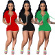 Home sportswear casual street spring and summer multi-color two-piece set in Europe and America