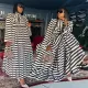 HIGH NECK TIE PANEL DRESS