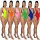 Sexy bikini three-point T-shaped vest one-piece swimsuit