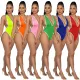 Sexy bikini three-point T-shaped vest one-piece swimsuit