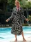 Beach blouse shirt dress
