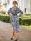 Beach blouse shirt dress
