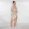 Hot drill irregular dress