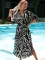 Beach blouse shirt dress