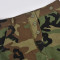 Button stretch camouflage skirt