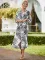 Beach blouse shirt dress