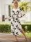 Beach blouse shirt dress