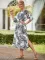 Beach blouse shirt dress