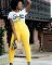 Large high-waisted casual trousers