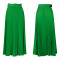 High waist skirt skirt with large hem