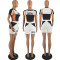 Short sleeve shorts fashion casual sports two-piece set
