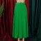 High waist skirt skirt with large hem