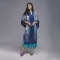 Printed holiday gown bikini sunscreen shirt