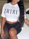 Large print personalized casual two-piece set