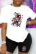 Large print personalized casual two-piece set