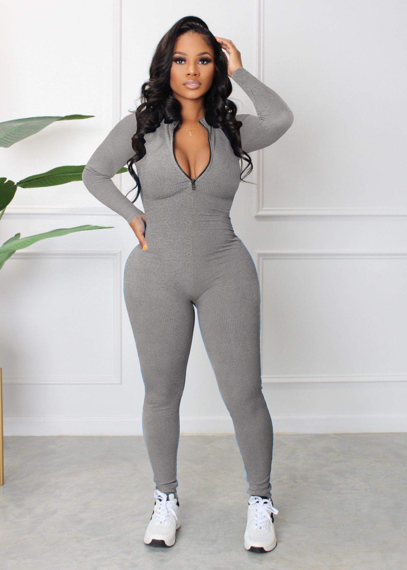 Moon™ - Sports Jumpsuit with Zip main image 0