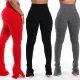 European and American casual fashion women's super elastic single pants