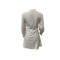 Fashion cardigan skirt lapel single breasted dress