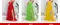 Deep V-neck gauze split banquet evening dress