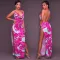 Strap type long skirt beach skirt