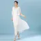 V-neck medium sleeve dress