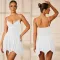 Fashion V-neck sling sleeveless skirt dress
