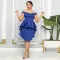 Side invisible zip dress