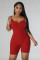 Pit small V-neck slim casual jumpsuit