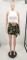 Fashion personality camouflage pocket skirt with belt (skirt only)