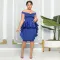 Side invisible zip dress