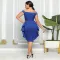 Side invisible zip dress