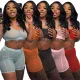 Sexy women's perspective mesh vest shorts two-piece set